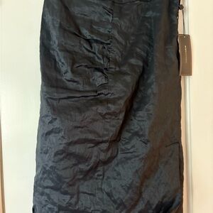 BCBGMaxAzria Black Woven Skirt